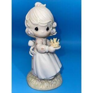 1990 Precious Moments MAY YOUR BIRTHDAY BE A BLESSING ‎ Figurine 524301